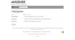 Desktop Screenshot of mkemee.com